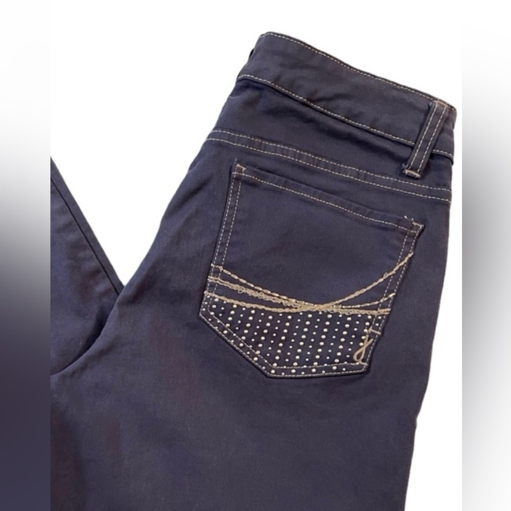 Jones New York Jeans Ankle Dusty Blue Pants, Size 8